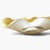 Vintage Murano Art Glass Bowl Aventurine— White & Gold Fleck Centerpiece For Sale - Image 6 of 8