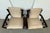Wood Barbara Barry for Baker Furniture Double X Armchairs, Pair For Sale - Image 7 of 12