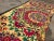 1970s Handmade Suzani Large Silk Tablecloth Tapestry For Sale - Image 5 of 8