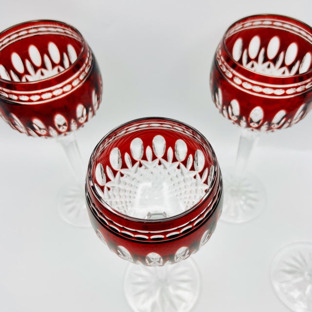 Vintage Crystal Glasses from Waterford, 1980s, Set of 4 For Sale - Image 10 of 11