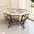 Italian Gilt Iron Régence Style Oval Marble Top Coffee Table For Sale - Image 4 of 17