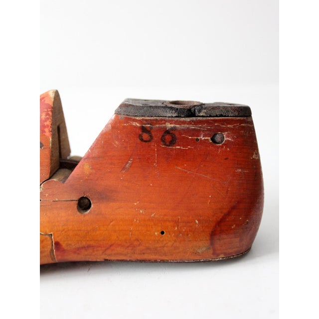 Early 20th Century Wooden Cobbler’s Shoe Form For Sale - Image 10 of 13