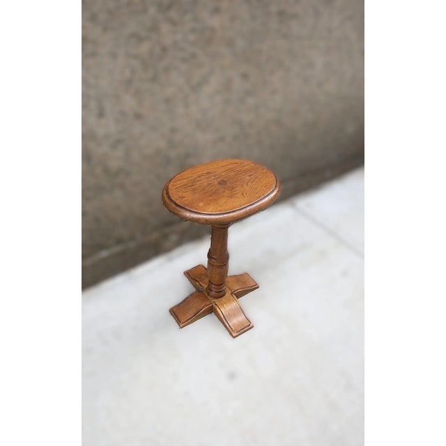 Brown French Oak Drinks Table, Circa Mid-20th Century For Sale - Image 8 of 17
