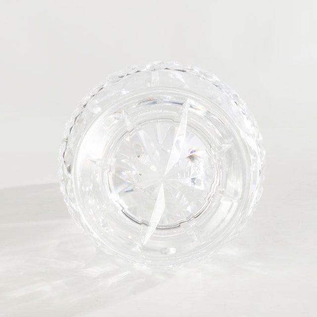 Transparent Mid 20th Century Waterford Lismore Footed Decanter For Sale - Image 8 of 8
