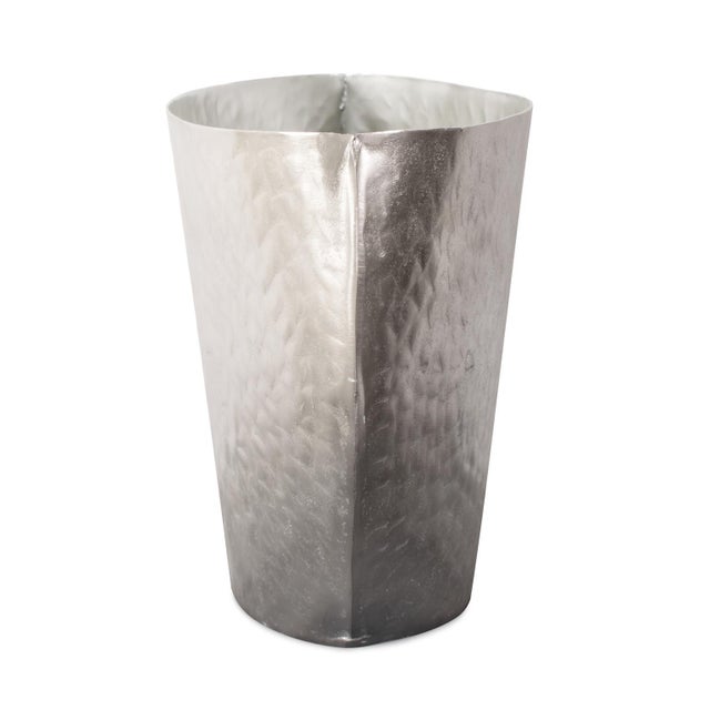 The Espen collection features a hammered textured finish in both matte gold and bright silver. Each piece is crafted by...