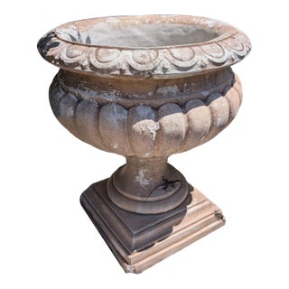 1960s Large Concrete Garden Urn/Planter For Sale