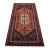 Hamedan Rug 3'5'' X 6'3'' Red Wool Vintage Tribal Hand-Knotted Oriental Carpet For Sale