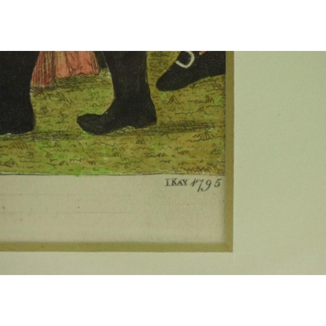 Print Sz: 5 3/4"H x 5 5/8"W Frame Sz: 10 3/8"H x 10 3/8"W Property from the Estate of Paula Peyraud