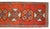 Hand-Knotted Tribal Geometric Design Turkish Runner Rug . Hallway Rug Kitchen Decor - 3′3″ X 10′4″ For Sale - Image 12 of 15
