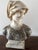 Gray Italian Artist, Large Bust of a Girl, 20th Century, Marble For Sale - Image 8 of 9