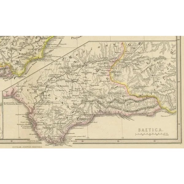 Late 19th Century Map from Spruner-Menke Atlas Antiquus, 1880 For Sale - Image 5 of 7