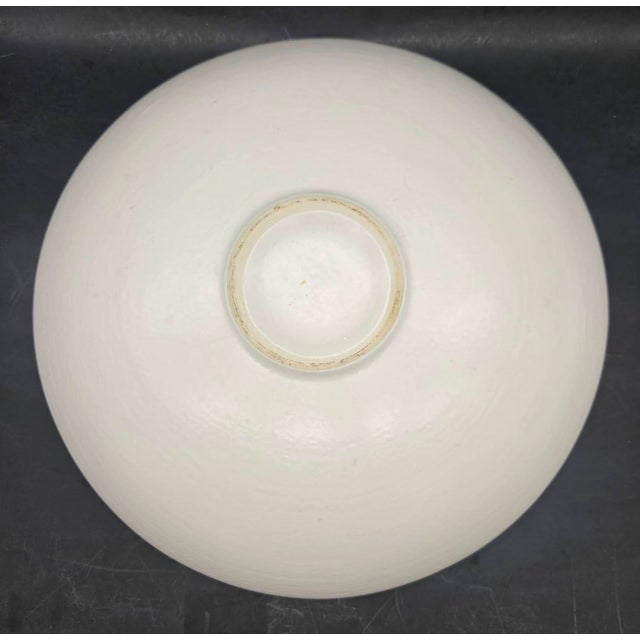 1970s Glazed Stoneware Bowl For Sale - Image 9 of 9