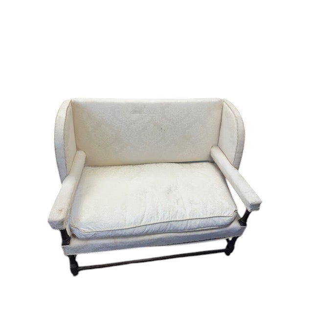 Late 19th Century English Oak Settee For Sale - Image 13 of 13