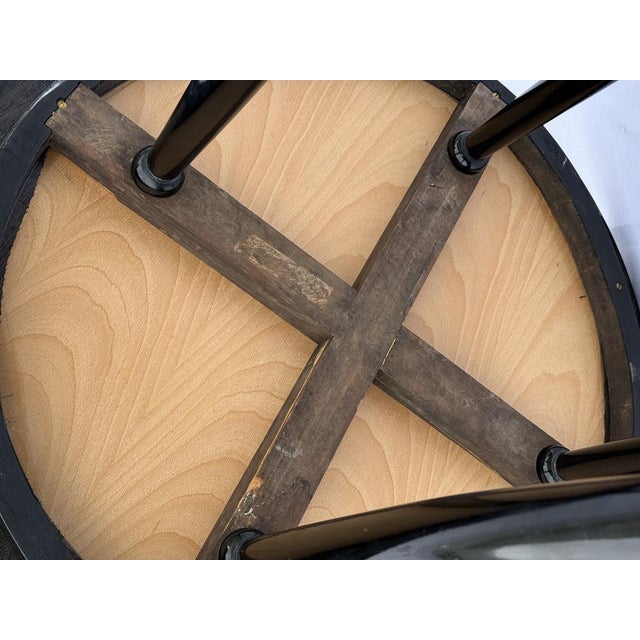 Small Viennese Bentwood Dining Table, Austria, 1920s For Sale - Image 11 of 15