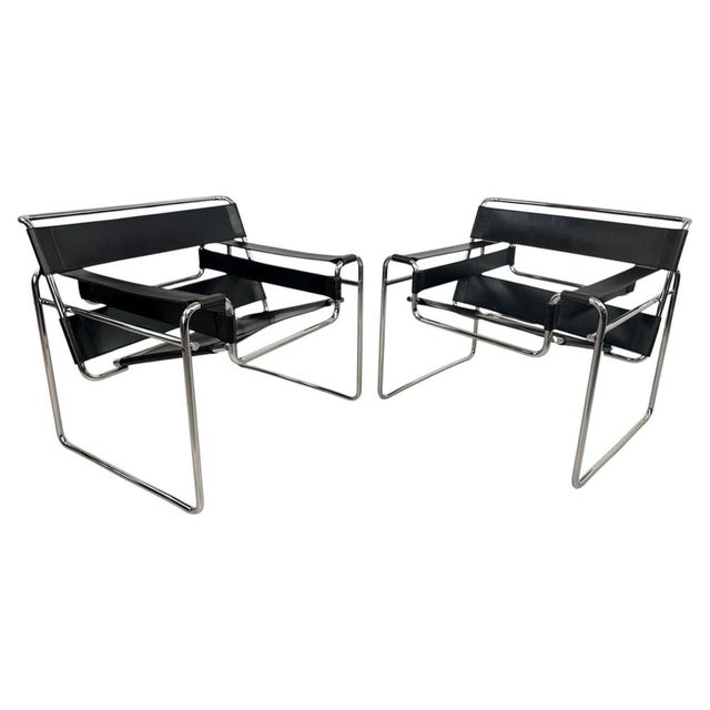 Vintage B3 Wassily Chair by Marcel Breuer for Bononia, Italy, 1960s For Sale - Image 15 of 15