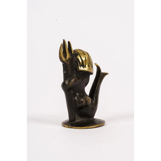 1950s Figurine of Neptune Sea God by Walter Bosse, 1950s For Sale - Image 5 of 8