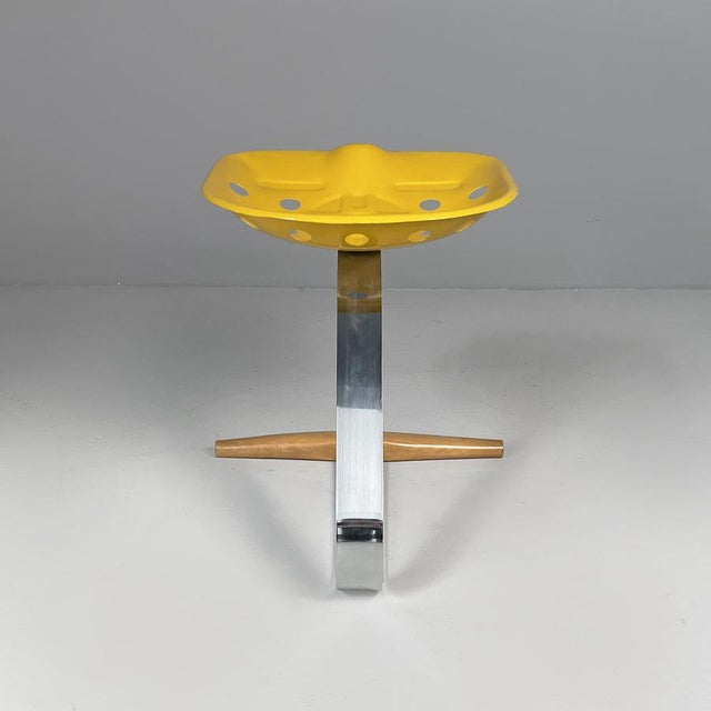 1960s Mid-Century Modern Italian Mezzadro Stool by Achille and Pier Giacomo Castiglioni for Zanotta, 1960s For Sale - Image 5 of 18