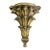 Extra Large Neoclassical Style Gold Gilt Acanthus Wall Bracket For Sale