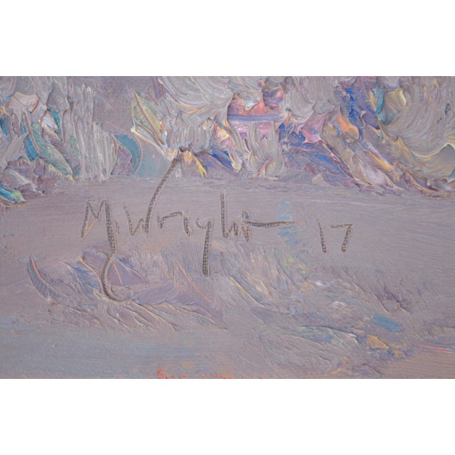 Desert Foothills Landscape by Mike Wright For Sale - Image 4 of 4