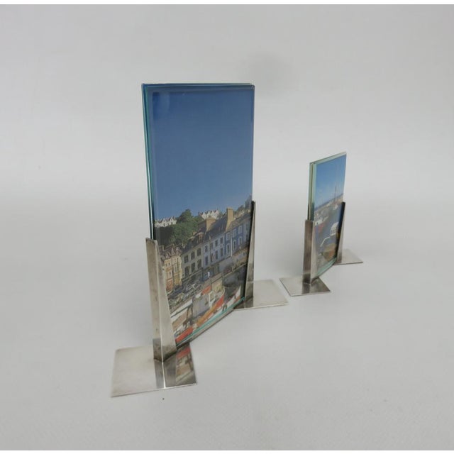 Art Deco Silver-Plated Photo Frames from WMF, 1930s, Set of 2 For Sale - Image 4 of 14