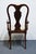 Bassett Furniture Solid Cherry Traditional Queen Anne Style Dining Arm Chair 4270-594 For Sale In Kansas City - Image 6 of 10