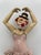 Metal Vintage Ron Lee Ballerina Clown Sculpture on Natural Onyx Base, Signed 1984 For Sale - Image 7 of 12
