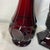 Vintage Avon 1876 Cape Cod Ruby Red Glass Flower Vase and Bud Vase - Pair For Sale - Image 4 of 7