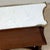 Antique French Directoire Mahogany Console With Carrara Marble Top For Sale - Image 16 of 17