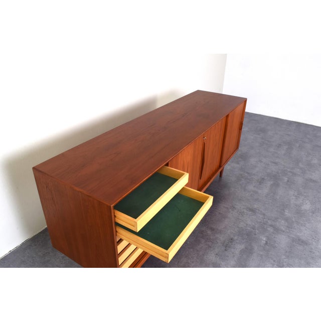 Mid-Century Modern Danish Teak Sideboard, 1960s For Sale - Image 16 of 18
