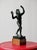 Metal Bronze and Marble Sculpture of Faun, 1920s For Sale - Image 7 of 7