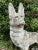 Concrete Stone Shepard Garden Dog Ornament Sculpture, 1950s For Sale - Image 4 of 11