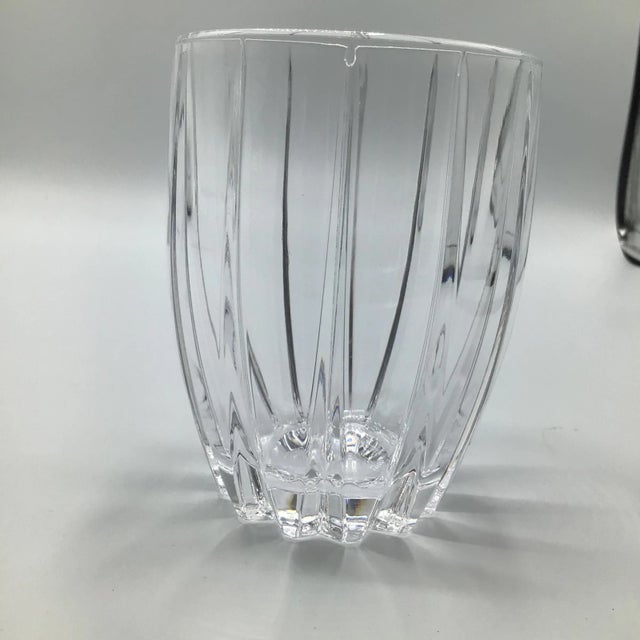 Waterford Waterford Brookside Oversized Double Old Fashioned Glass and Waterford Omega Double Old Fashioned Glass-Set of 2 For Sale - Image 4 of 12