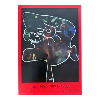 Joan Miró (1893-1983), Cap D'home, 1937, Copyright Fundació Joan Miró, Barcelona/Disseny..., 1993, Impres a Holanda/No. 728 For Sale