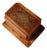 1950s Wood Mosaic Inlaid Cigar Box Vintage European Art Deco For Sale