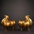 Traditional Pair of Vintage Bronze "Money Horse" Sculptures With Coin Accents For Sale - Image 3 of 8