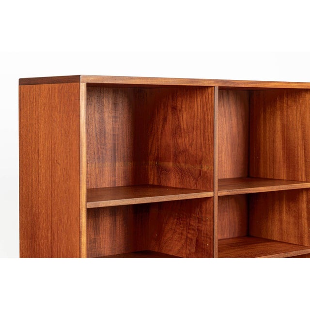 1960s Mid-Century Danish Teak Secretary Desk Bookcase by Peter Løvig Nielsen, 1960s For Sale - Image 5 of 16
