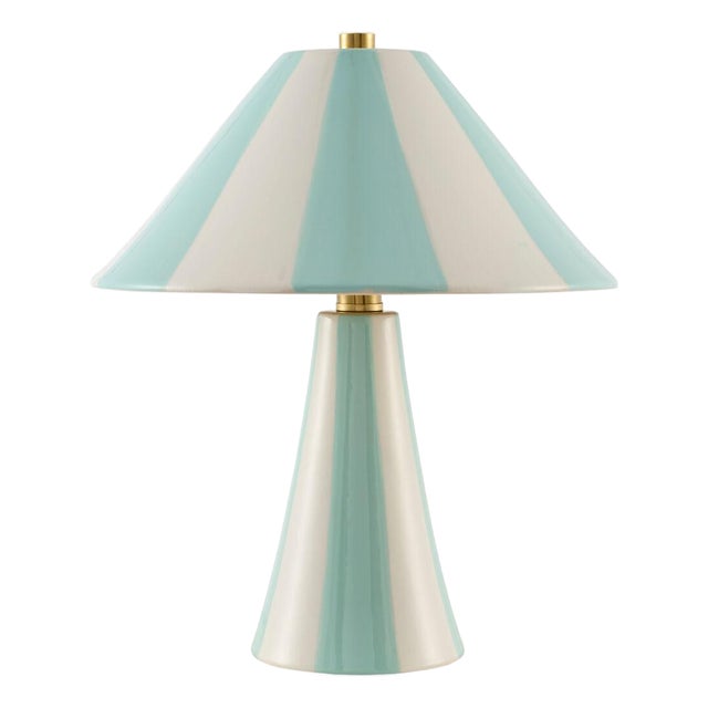 Galleria Accent Table Lamp Ice Blue For Sale