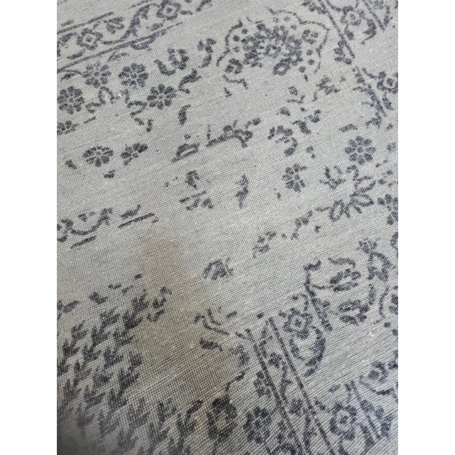Modern Silk and Wool Modern Rug , 9'1" X 12'2" For Sale - Image 3 of 4