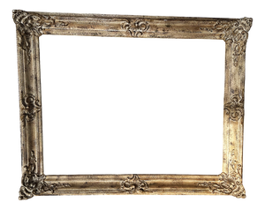 Baroque-Rococo Frame for a Mirror or Painting in Wood, 1950s