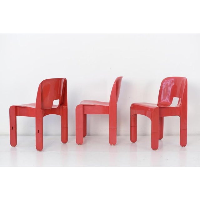 Stacking Chairs by Joe Colombo for Kartell, Italy, 1965, Set of 2 For Sale - Image 9 of 10