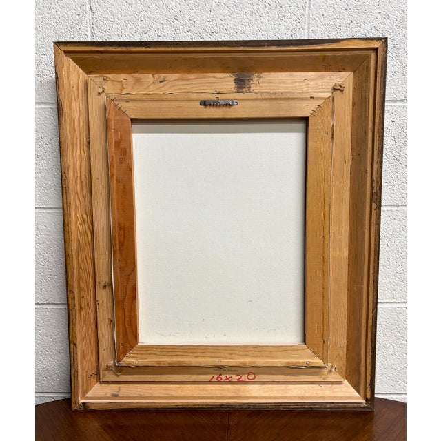 Vintage Ethan Allen Greenwood “Portrait of a Gentleman” Framed Reproduction For Sale - Image 10 of 11