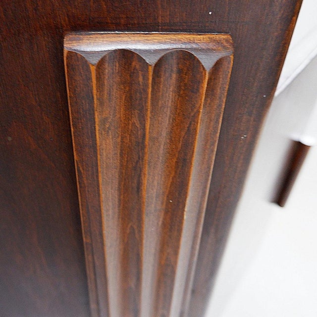 Vintage Art Deco Oak Cabinet, 1930s For Sale - Image 13 of 16