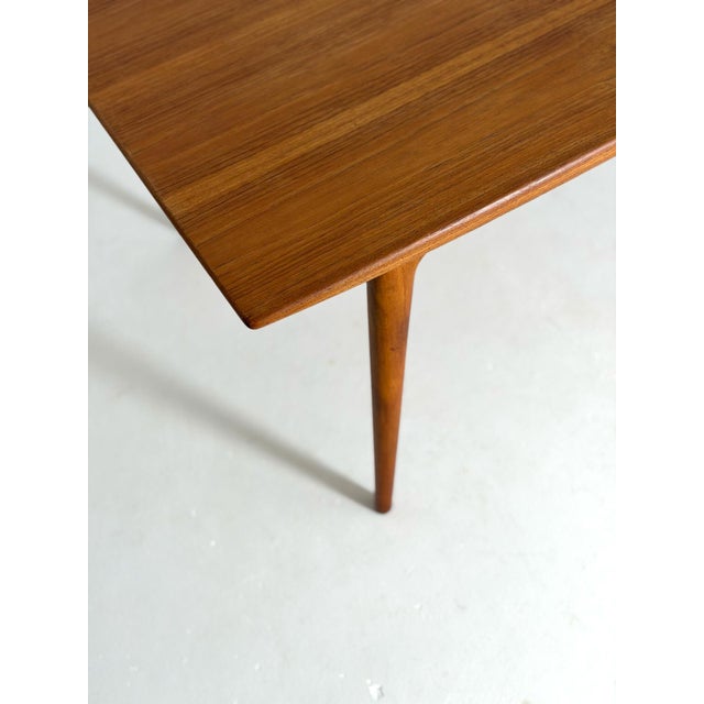 Boomerang Extendable Dining Table in Teak, 1960s For Sale - Image 6 of 13