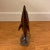 Chocolate 1970s Vintage Ironwood Dolphin Sculpture For Sale - Image 8 of 13