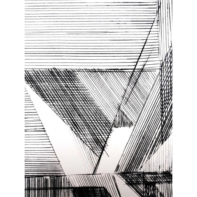 Jacques Villon - Two Cubist Vases - Original Etching 1946 For Sale - Image 9 of 10