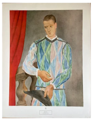 Pablo Picasso, Harlequin, 1990s, Paper