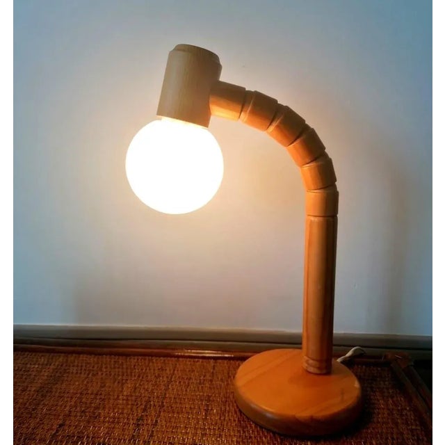 Vintage Table Lamp by Solbackens Svareri, 1970 For Sale - Image 3 of 9