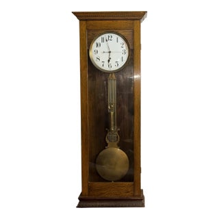 Bawo & Dotter, New York, Antique Jeweler’s Regulator Clock For Sale