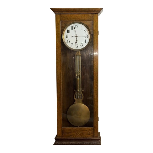 Bawo & Dotter, New York, Antique Jeweler’s Regulator Clock For Sale