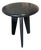 Andrianna Shamaris Mid Century Couture Espresso Stained Side Table For Sale